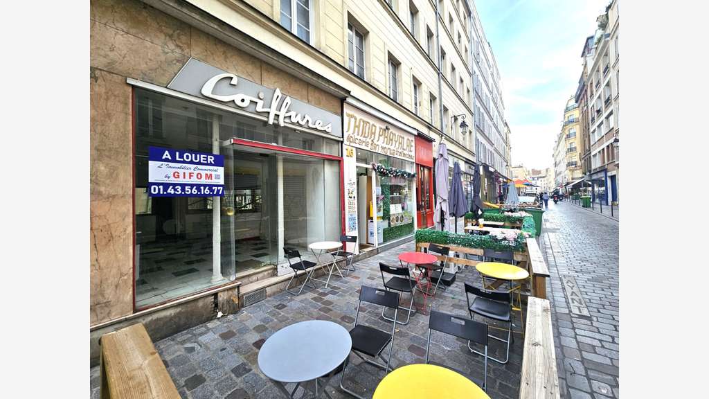 Location boutique rue de Cotte 75012 Paris