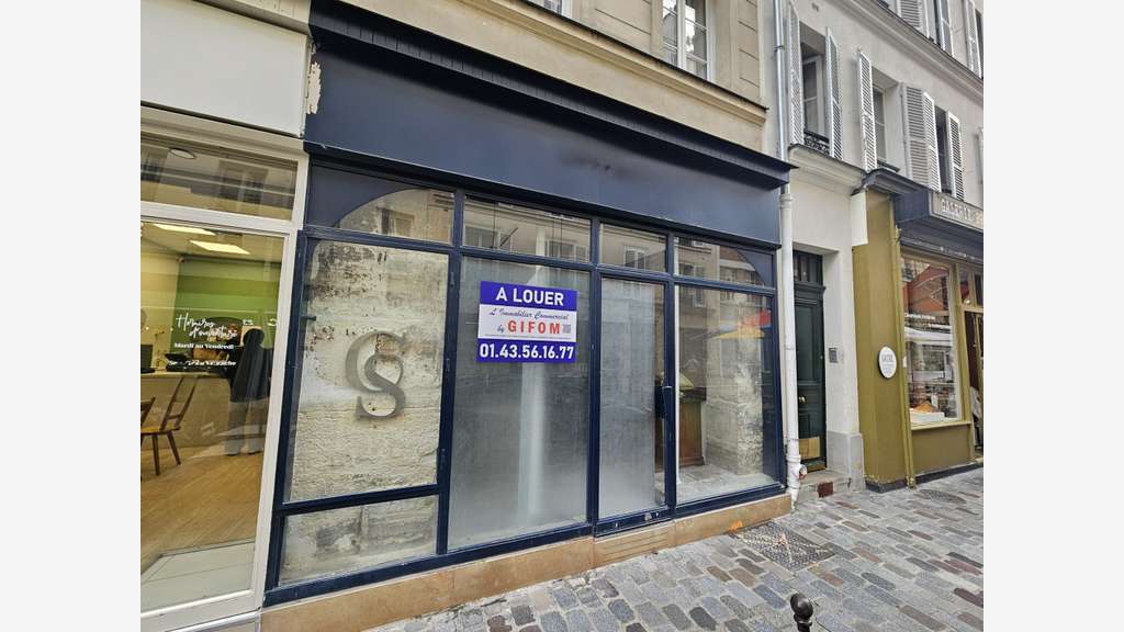 Location boutique rue de Cotte 75012 Paris- 40m²