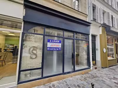 Location boutique rue de Cotte 75012 Paris- 40m²