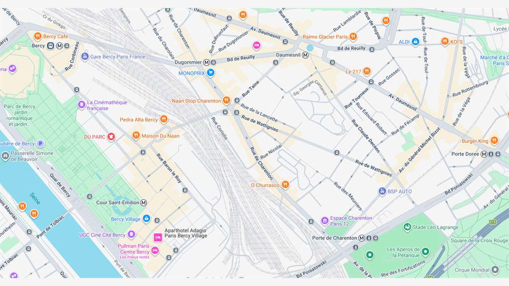 A louer boutique 95m² à Paris 12e Dugommier