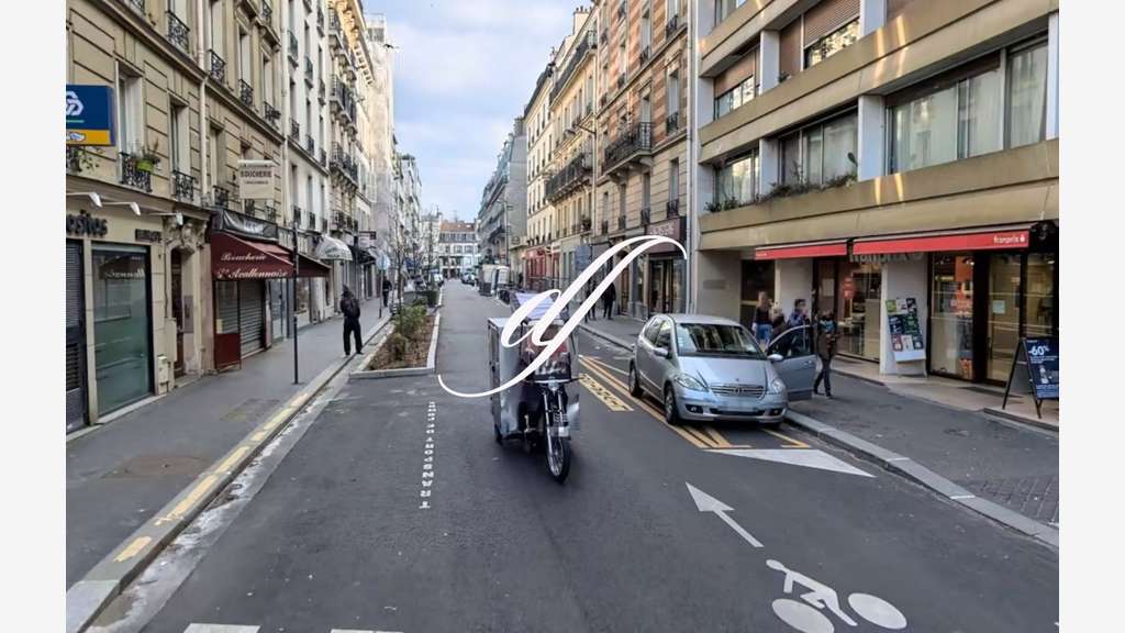 Boutique 18m² à louer à Paris 14e rue Brézin