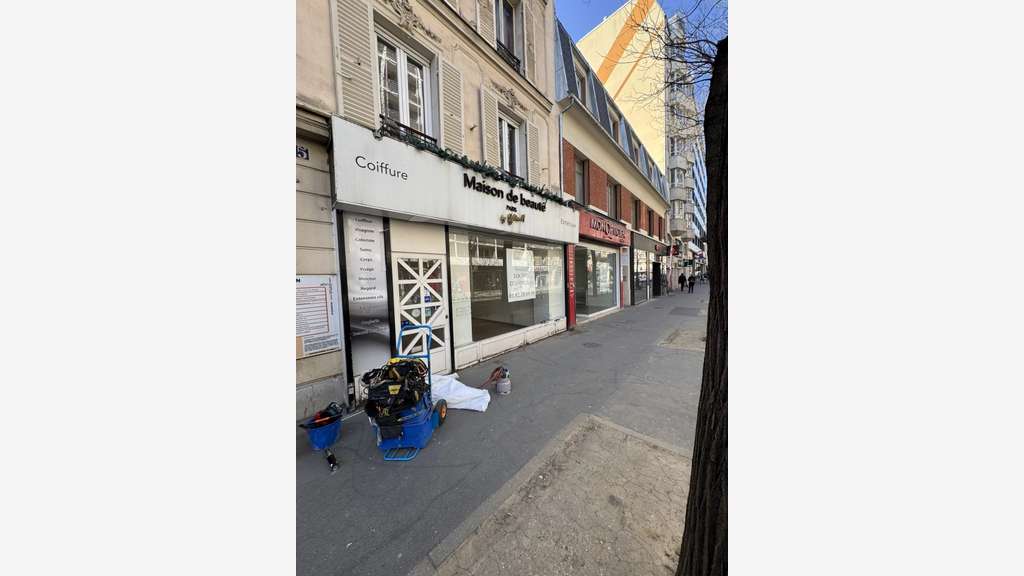 A louer locaux 60m² Rue d'Alesia à Paris 14e