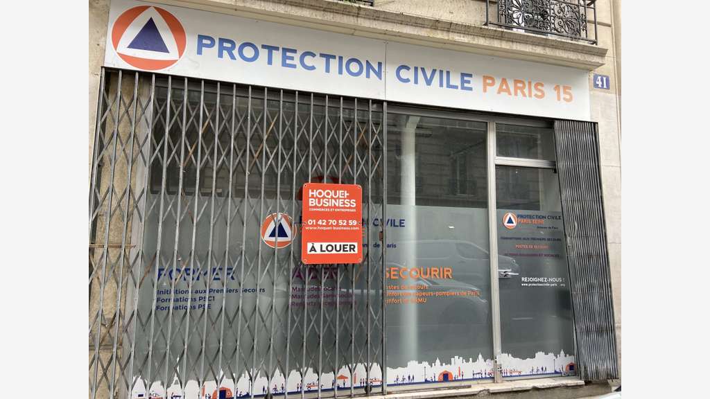 Local commercial 75m² Paris 15e Alleray Procession