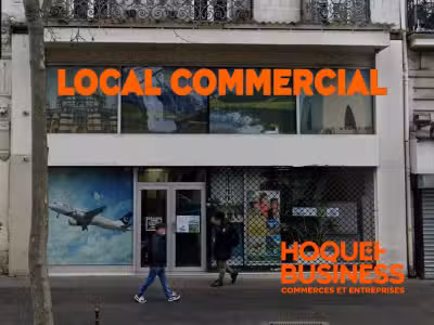 Local commercial 75m² Paris 15e Alleray Procession