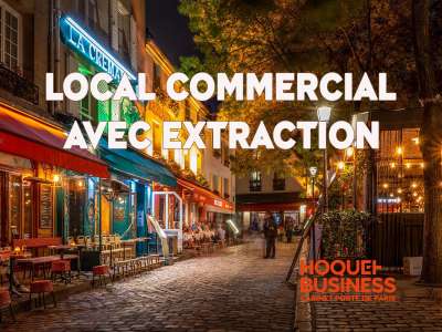 Local à louer 180m² avec extraction à Paris 15ème