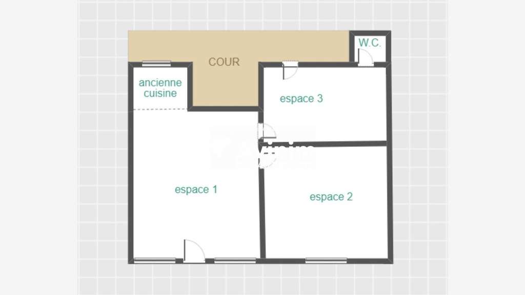 Location local commercial/bureau, Paris 15eme