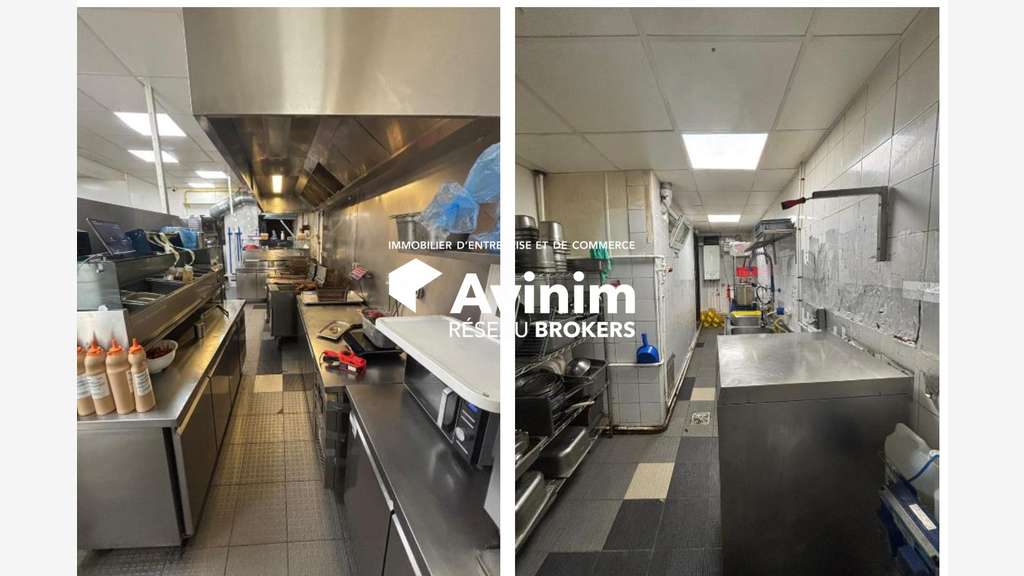 Loue local commercial extraction 95m² Paris 75015