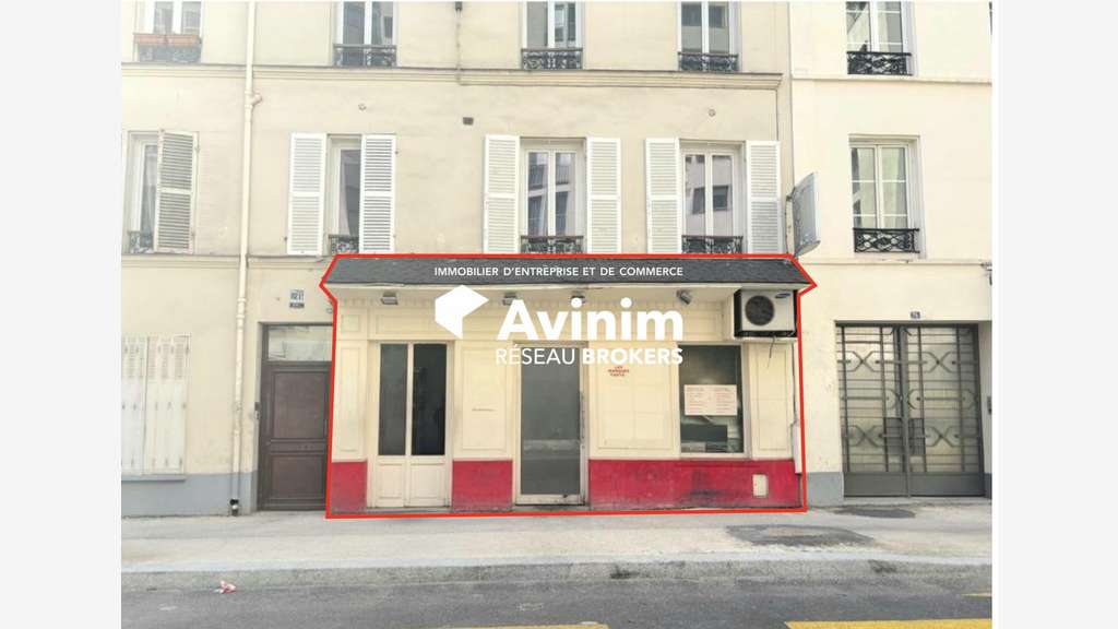 Loue local commercial extraction 95m² Paris 75015