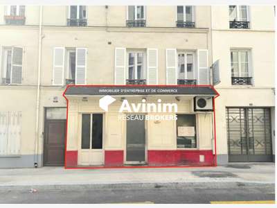 Loue local commercial extraction 95m² Paris 75015