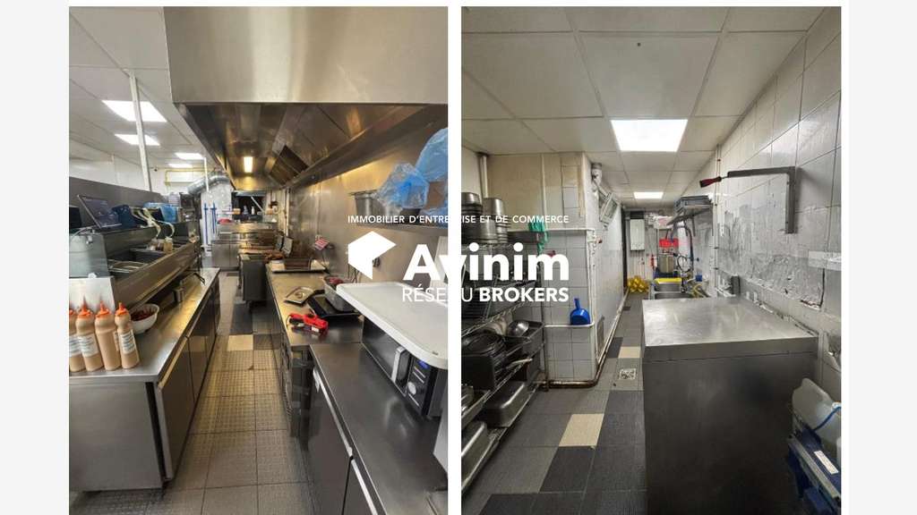 A louer local commercial 95m² à Paris Croix Nivert