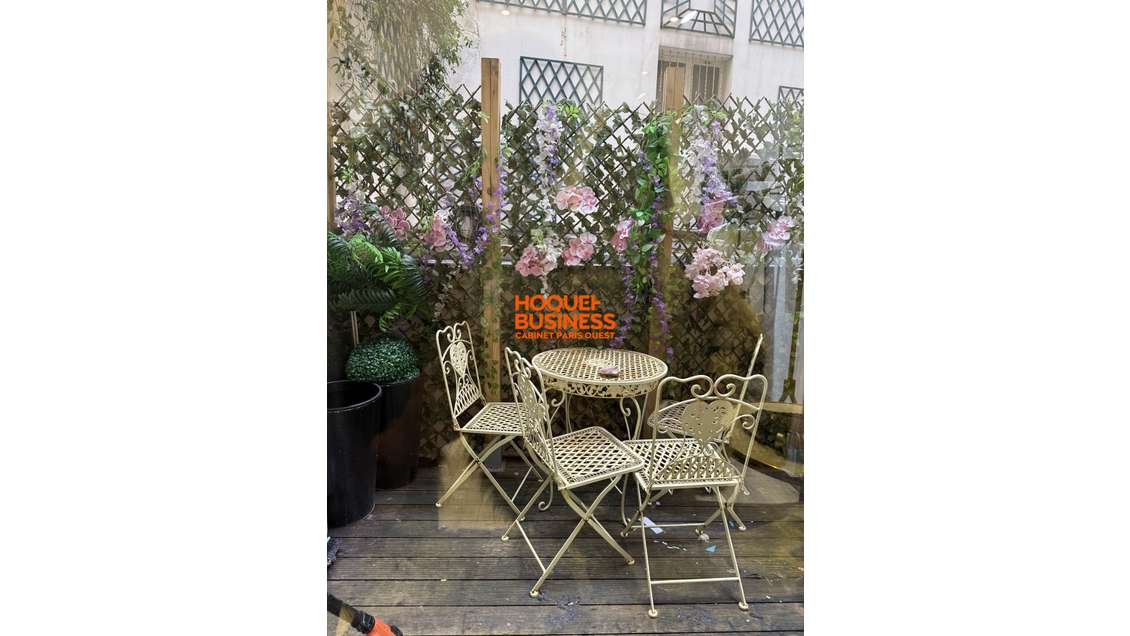 Cède local commercial 63m² Paris Kleber Lauriston