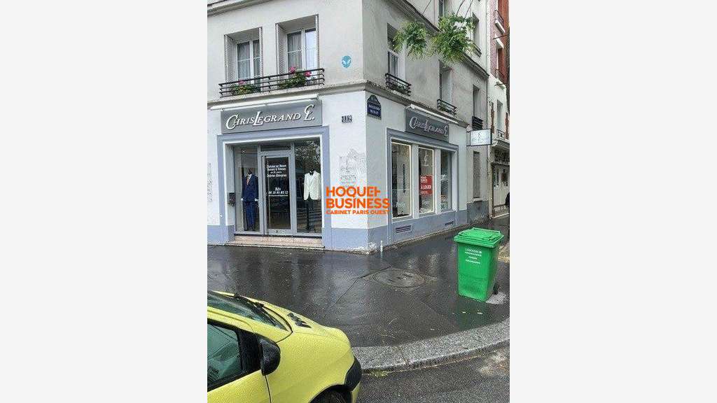 DAB local commercial 52m² + Appart 25m² à Paris 16