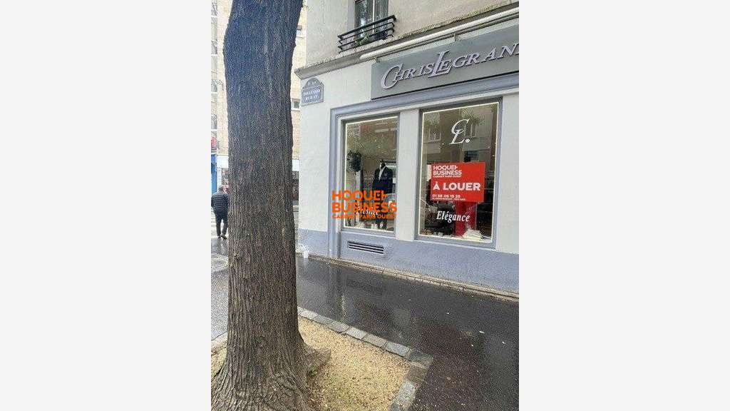 DAB local commercial 52m² + Appart 25m² à Paris 16