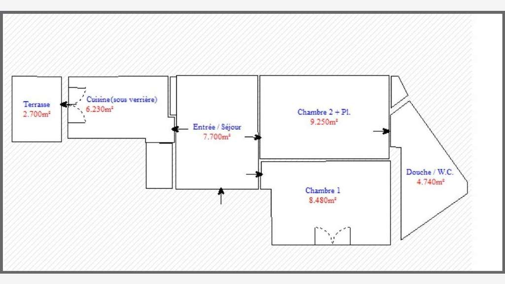 Location local pro 37m² Paris 75017 quartier animé