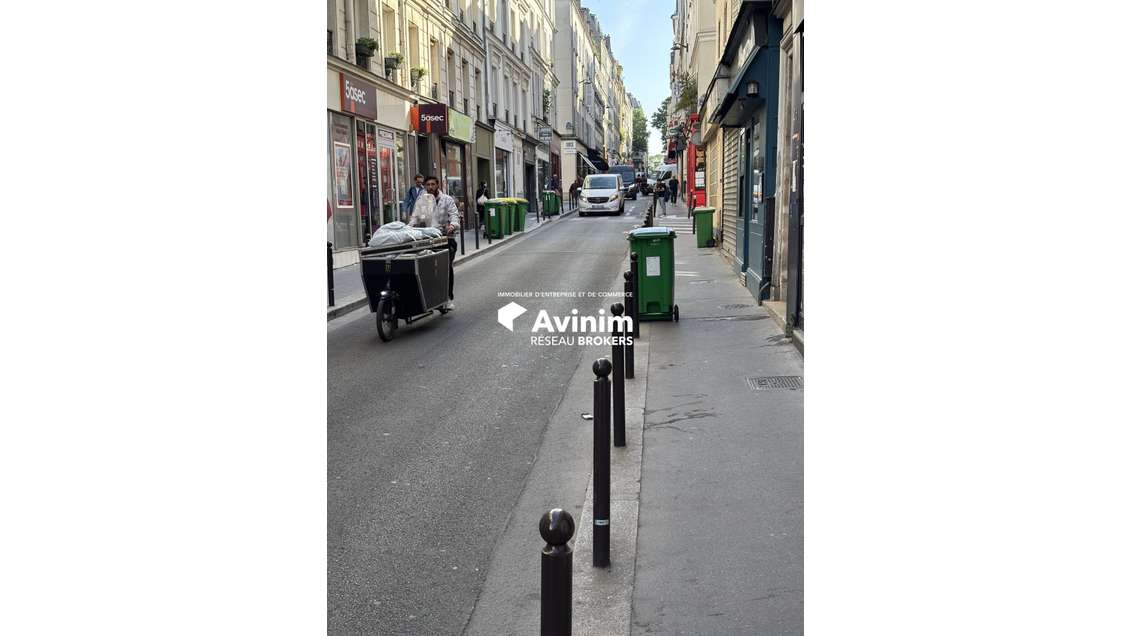 A louer local 34m² empl N1 Paris 17ème Batignolles