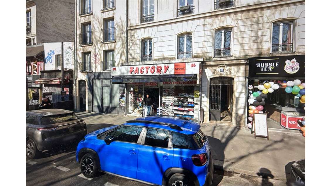 Location local 70m² quartier recherché Paris 18e
