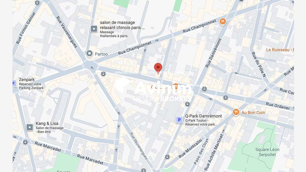 A louer local 66m² empl N1 Paris 18ᵉ Jules Joffrin