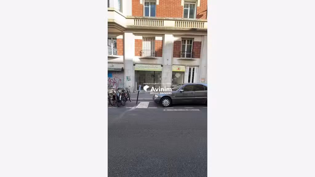 A louer local de 50m² emplacement N°1 à Paris 18