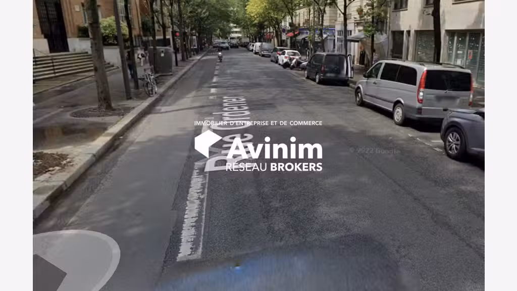 A louer local commercial de 66m² à Paris 75018