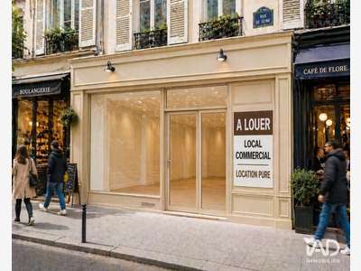 A louer local commercial 90m² à Paris 20e