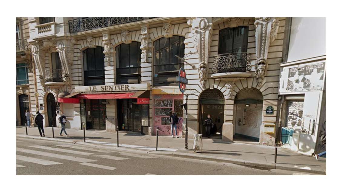 Location local 92m² à Paris 75002 rue des Jeuneurs