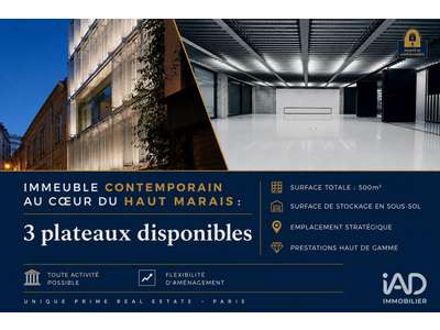 Location Locaux commerciaux - Boutiques à Paris 3e