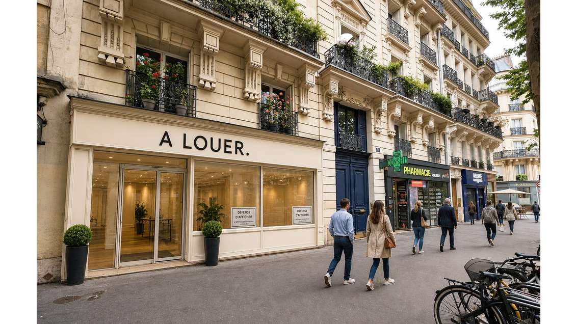 Location pure 130m² Bd St Germain 75005 Paris