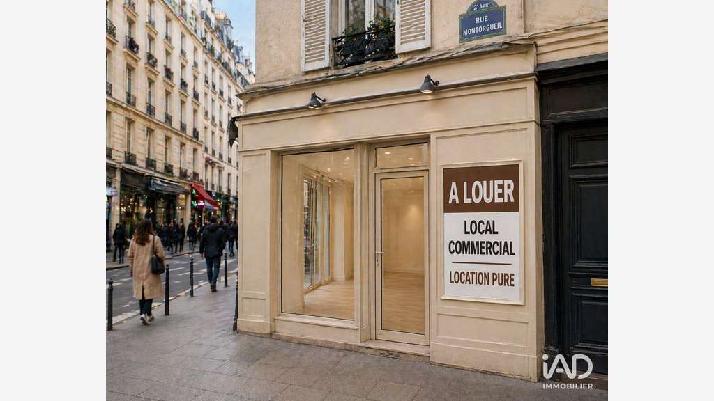 A louer local 42m² à Paris 6e Vaugirard 