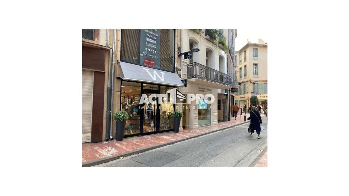A louer local commercial 55m² empl N°1 Perpignan