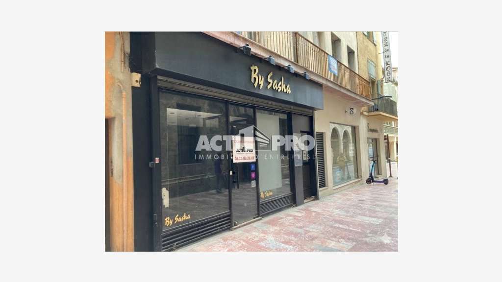 À louer local commercial 60 m² Perpignan