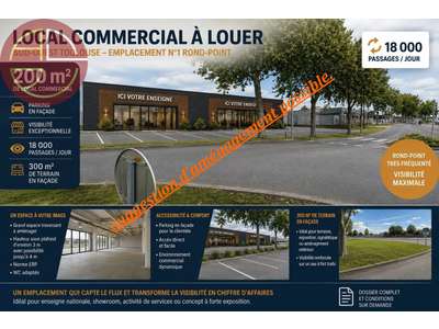 Location Locaux commerciaux - Boutiques à Plaisance-du-Touch