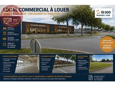 Location Locaux commerciaux - Boutiques à Plaisance-du-Touch