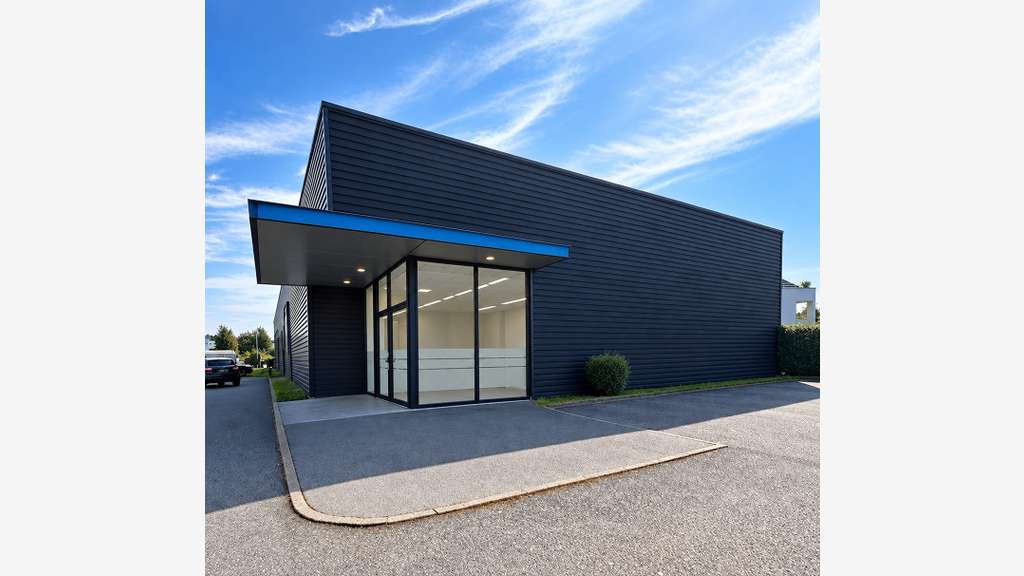 A louer local commercial de 1 200m² à Vannes Ouest