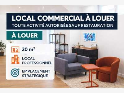 A louer local rénové bonne visibilité à Plonéour