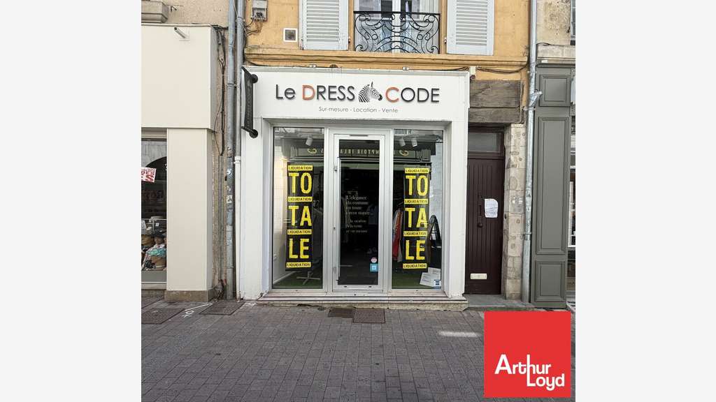 Local commercial 37m² à louer à Poitiers