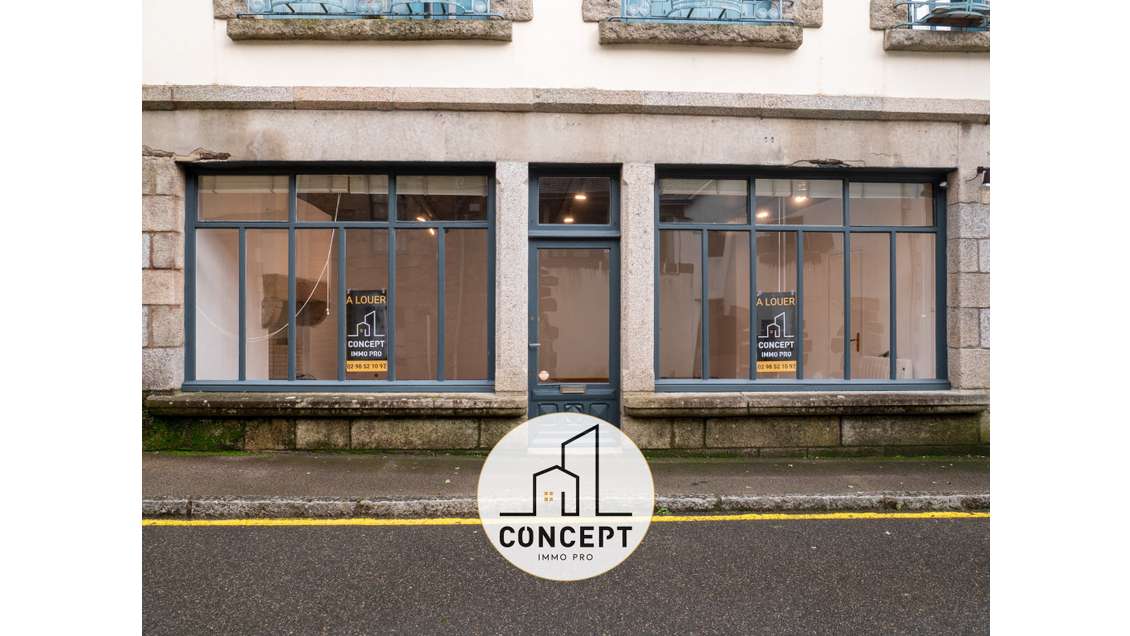 Location local commercial 48m² à Pont-Aven centre