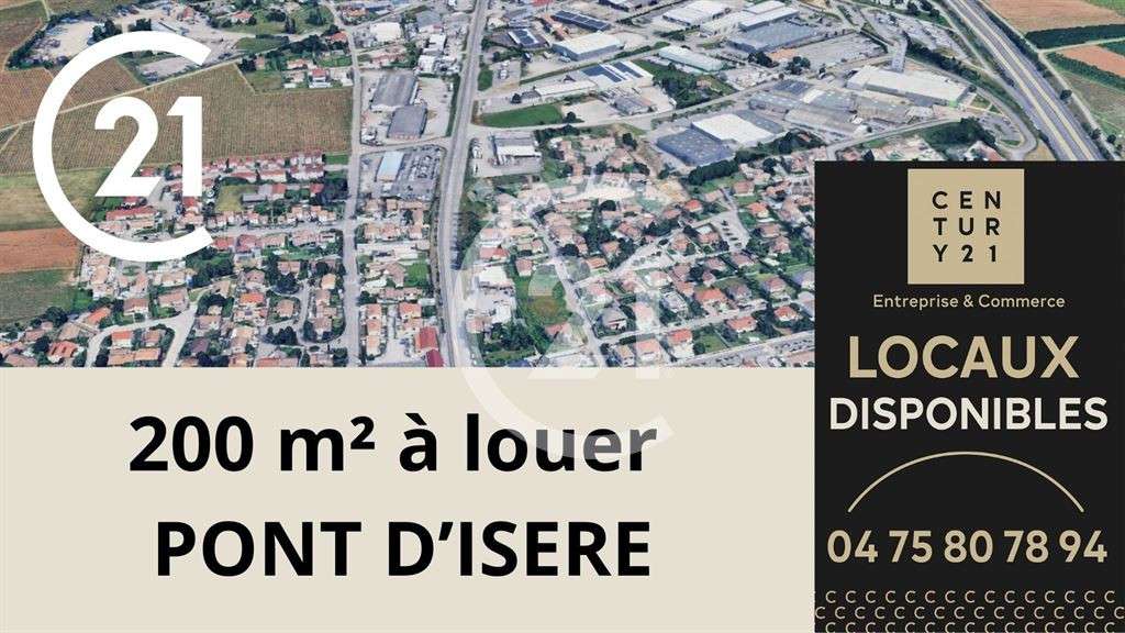 Local d’activité à Pont d'Isère proche Valence