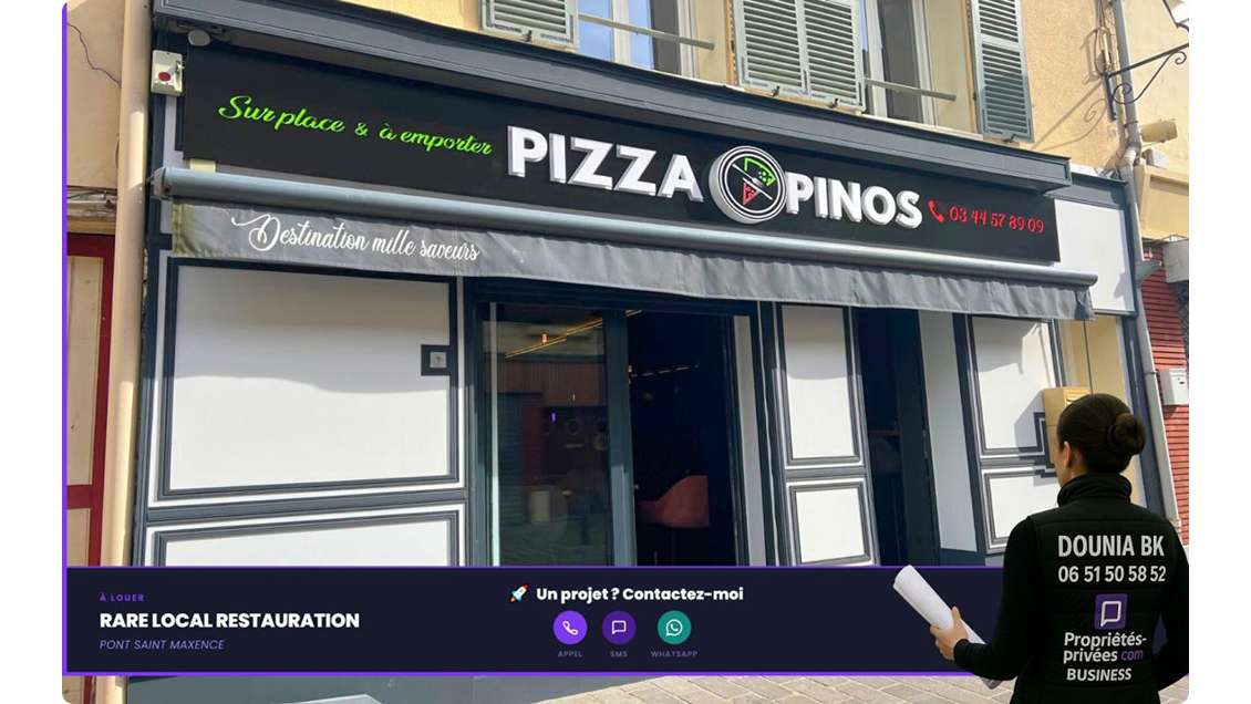 RARE LOCAL COMMERCIAL RESTAURATION LIBRE