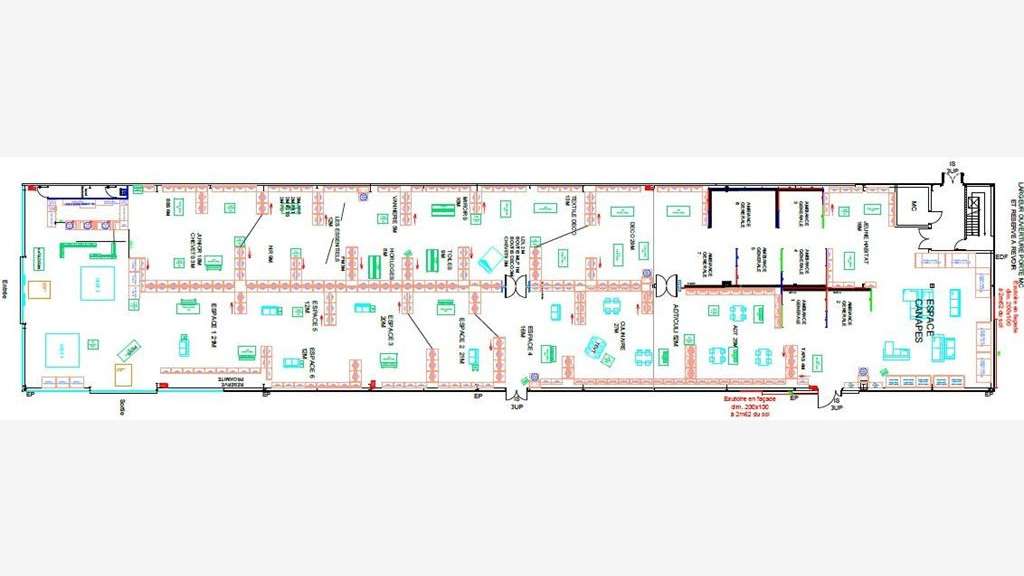 Local à louer Emplacement 1
