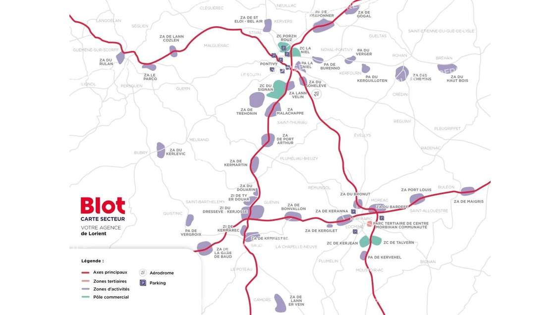 A louer local 200m² empl stratégique sur Pontivy