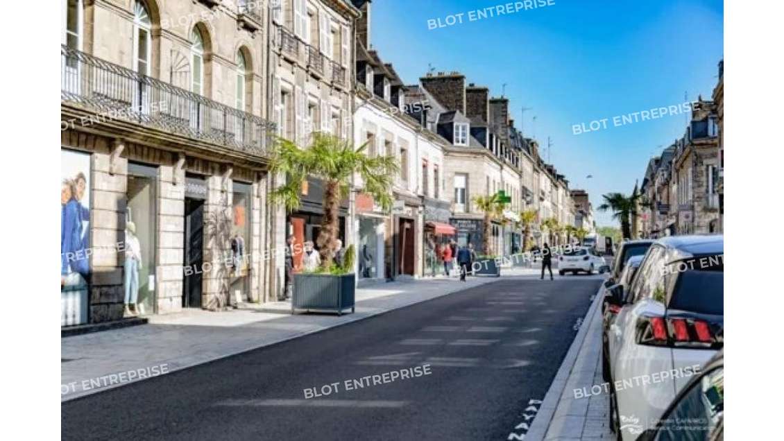 Loue local commercial 180m² à Pontivy hyper centre