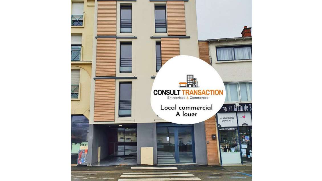 A louer local 14m² en centre ville de Pornic