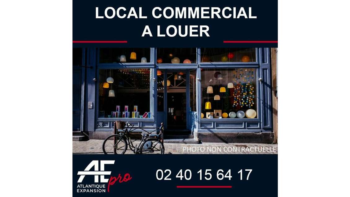 A louer local commercial 85m² empl N°1 Pornichet