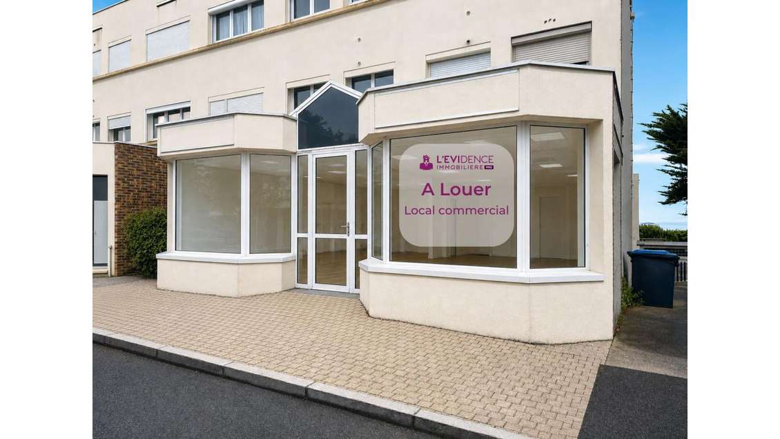 Location local commercial 80m² Pornichet bel empl.
