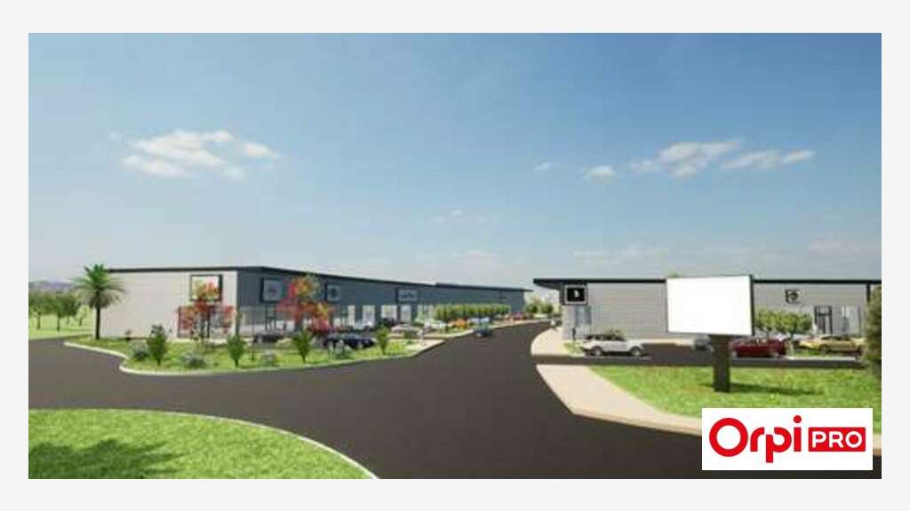 A louer cellule neuve 150m² Zone Auréats à Valence
