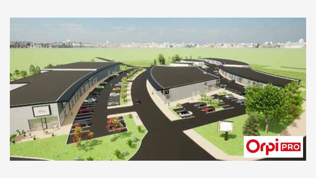 A louer cellule neuve 150m² Zone Auréats à Valence