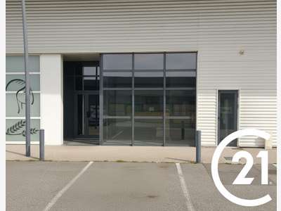 Loue local de 140m² en zc Portes les Valence