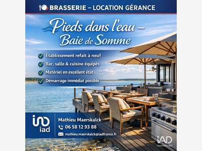 Bar brasserie à Quend