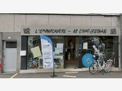 A louer local cial de 80m² proche gare de Quimper