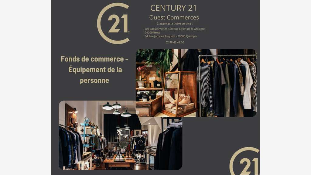 A louer local commercial 75m² empl N°1 Pont L'Abbé